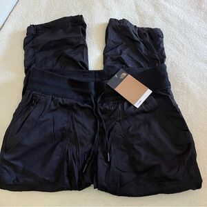 The north face black athletic jogger pants